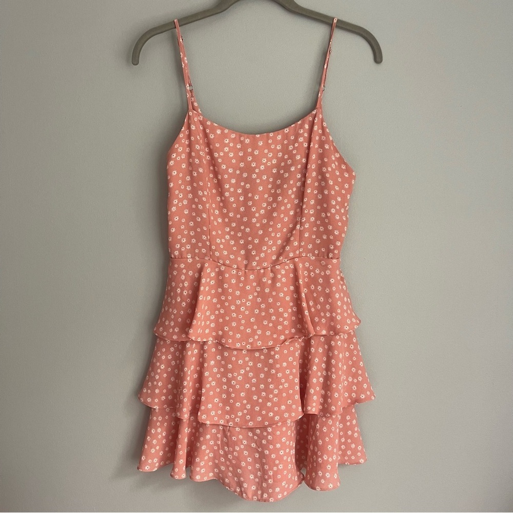 Forever 21 Floral Ruffle Dress